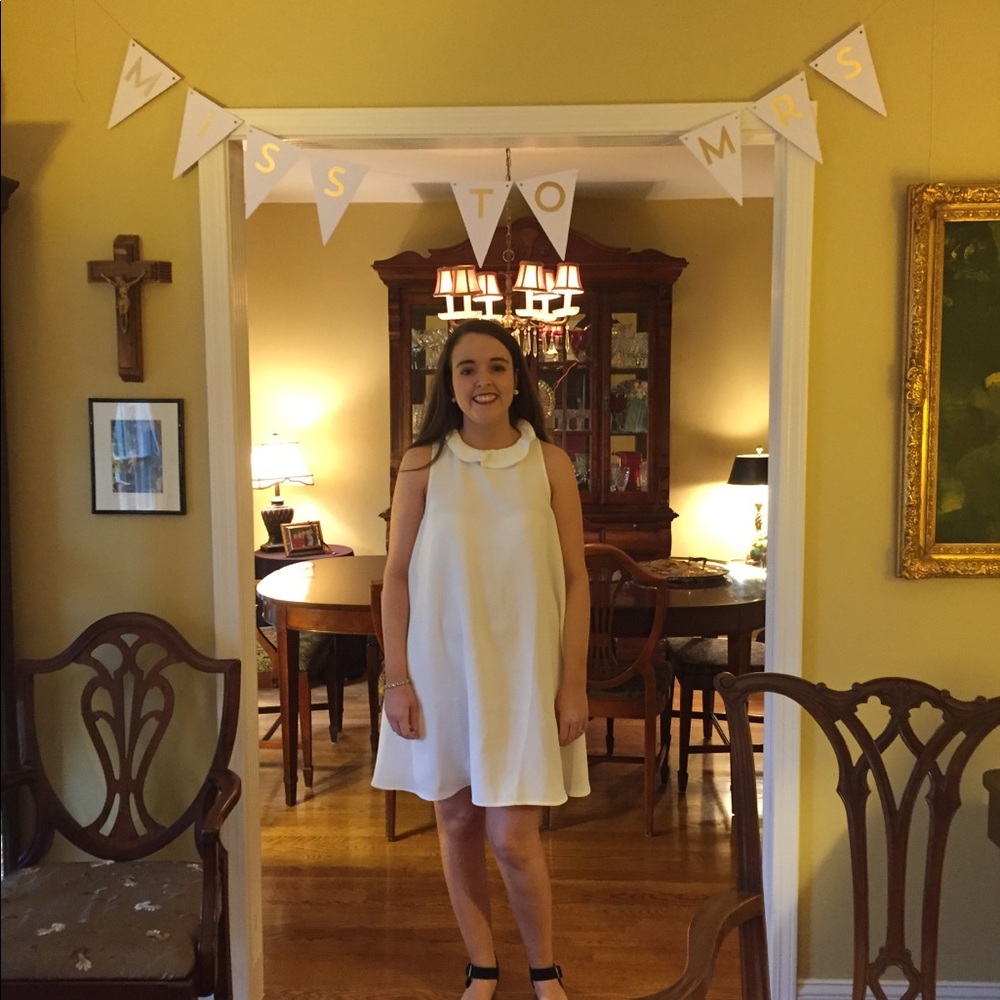 White dress